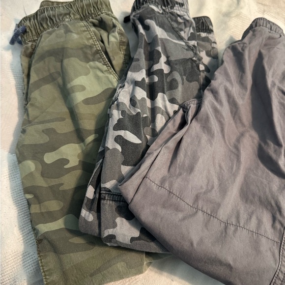 Other - Set of 3 Kids Camouflage and Gray Pants. Perfect for play or backup!